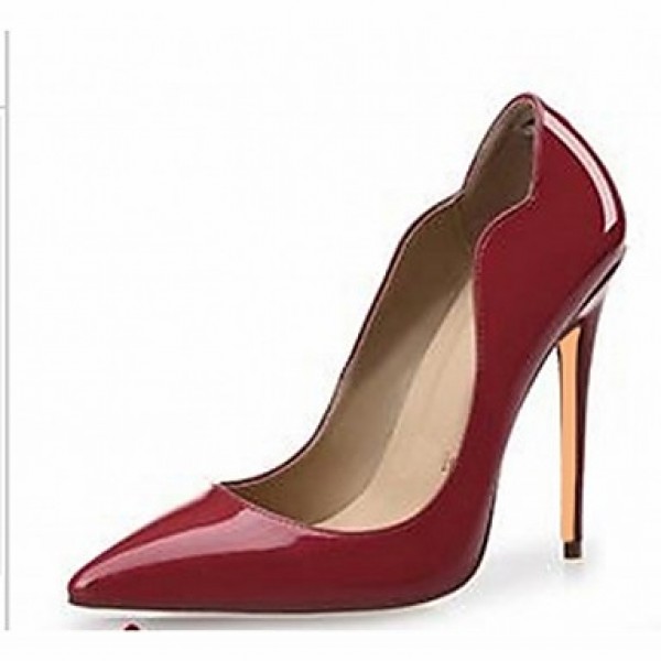 Patent Leather Spring / Summer / Fall Heels Heels Wedding / Office & Career / Party & Evening / Dress / Casual